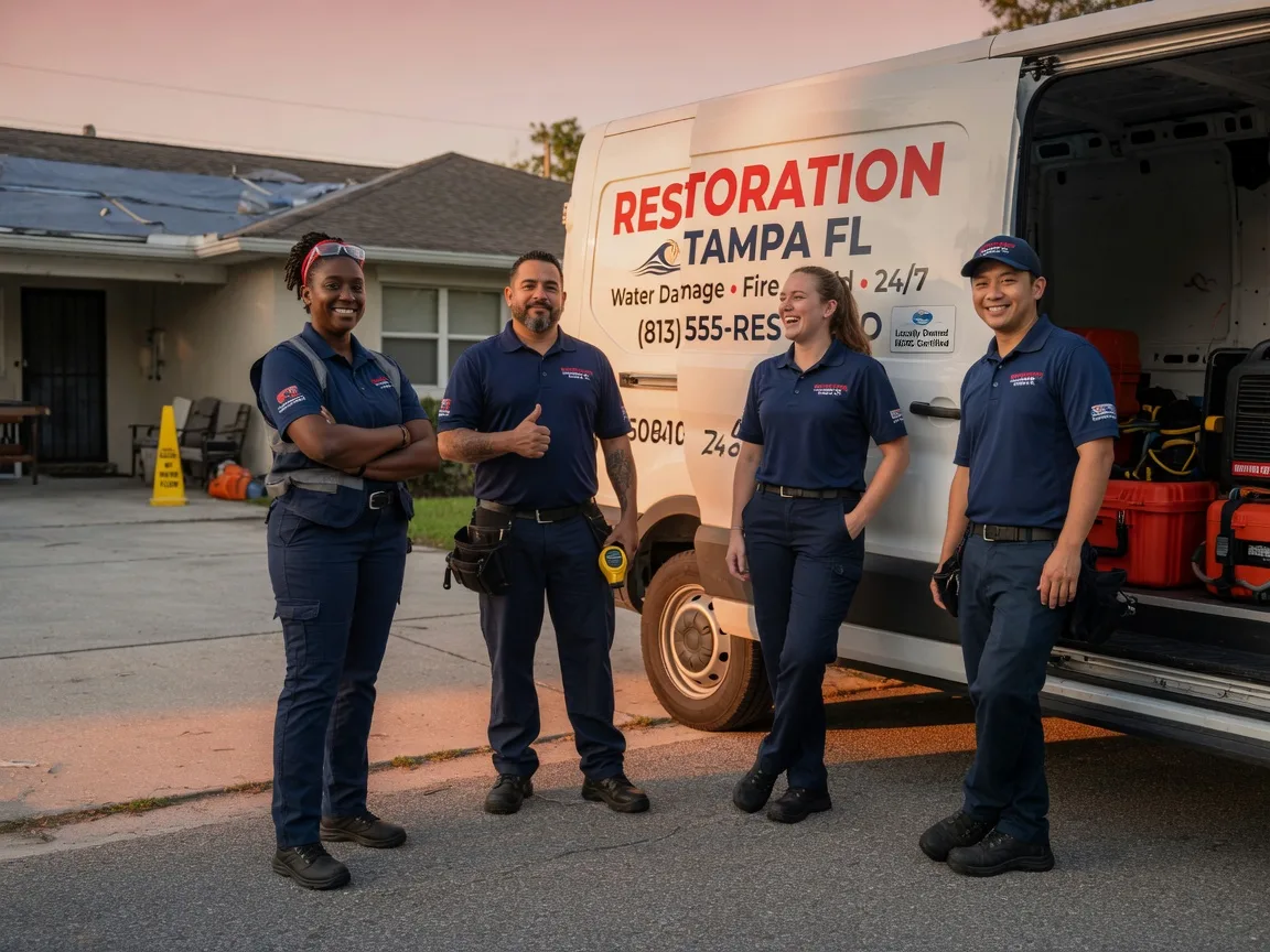 Water Damage Restoration company in Columbus, MI